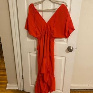 Flying Tomato Flowy Midi/ Maxi Dress